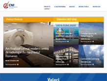 Tablet Screenshot of cni.com.ro
