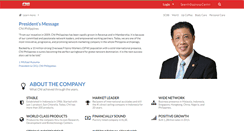 Desktop Screenshot of cni.com.ph